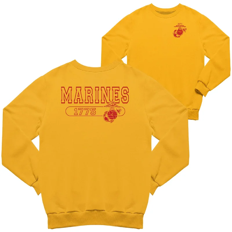 Today's Deal Marines 1775 2-Sided Sweatshirt