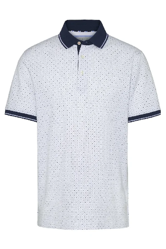 Exclusive Savings S/S premium diamond polo   Bugatti 75005