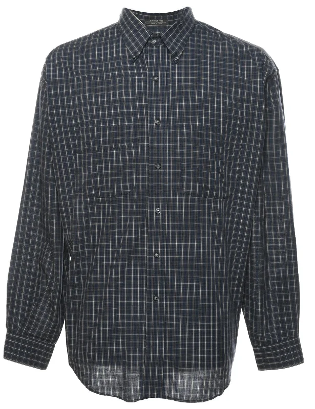 Don't Wait Van Heusen Checked Shirt - L