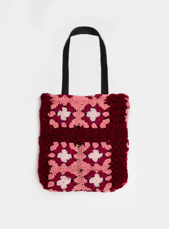 Weekend Offers That Dazzle Upcycled Crochet Bag