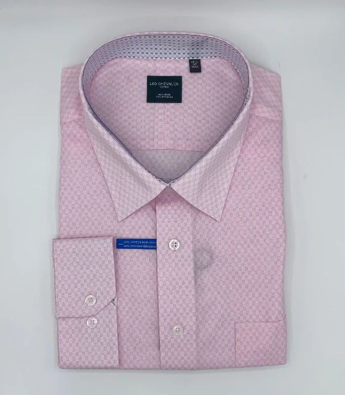Stock Clearance Leo Chevalier Long Sleeve Dress Shirt - Tall Sizes - 621172
