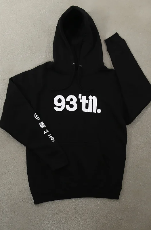 Act Fast Souls of Mischief x Adapt :: 93 'til (Men's Black Hoody)