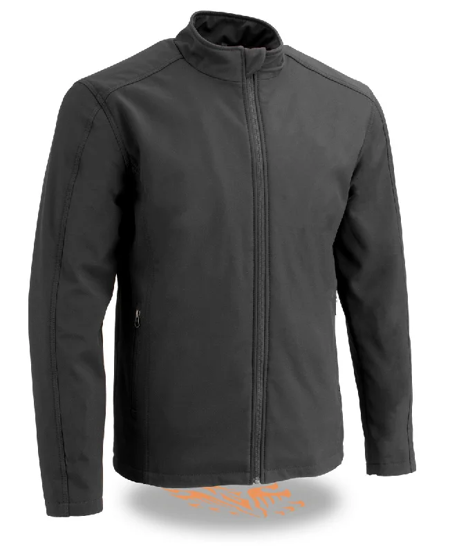 Reduced Rates Milwaukee Leather MPM1763 Men's Grey Waterproof Lightweight Soft Shell Jacket Reduced Rates Milwaukee Leather MPM1763 Men's Grey Waterproof Lightweight Soft Shell Jacket