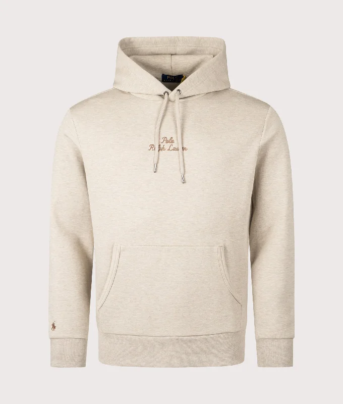 Weekend Discounts to Love Script Chest Logo Hoodie