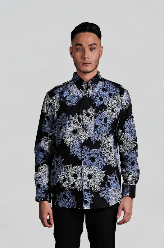 Online Only My Slim Fit Long Sleeve Coral Black Ivy