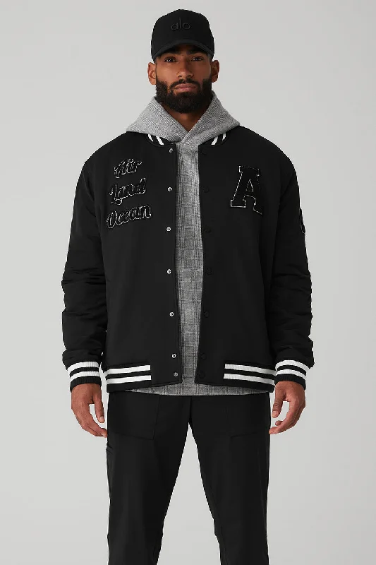 Steals and Deals G.O.A.T Jacket - Black