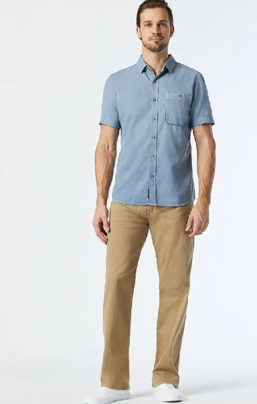 Weekend Offers That Sizzle MAX WIDE LEG IN BRITISH KHAKI TWILL