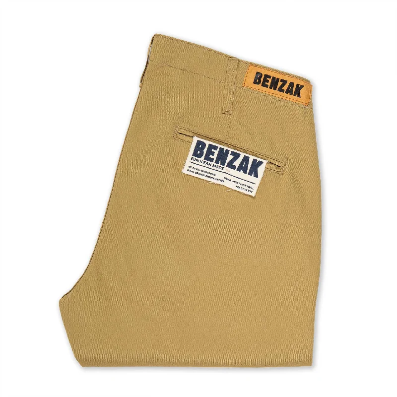 Today's Special BC-04 RELAXED CHINO 8.5 oz. bronze brown sateen twill