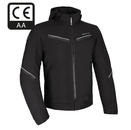 Stock Clearance Mondial Street Biker Black Jacket with Elbow & Shoulder armour by Oxford products Stock Clearance Mondial Street Biker Black Jacket with Elbow & Shoulder armour by Oxford products