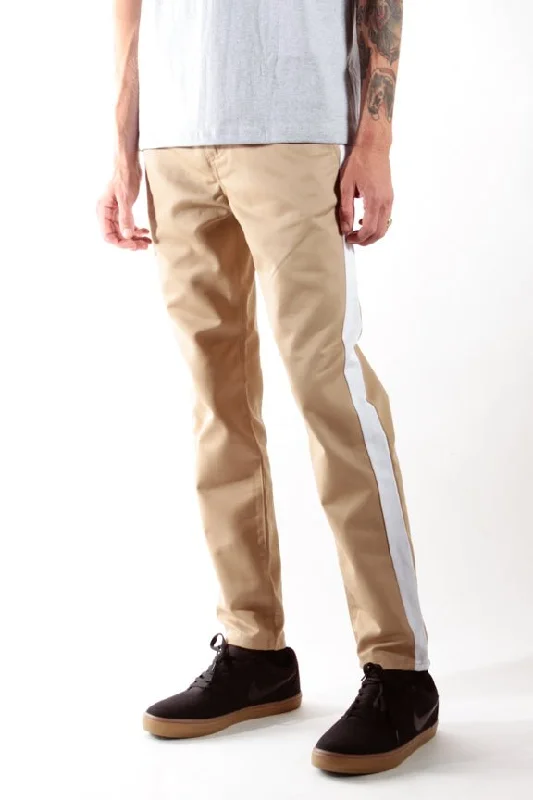 Great Deals KHAKI/WHITE | RACER CHINO