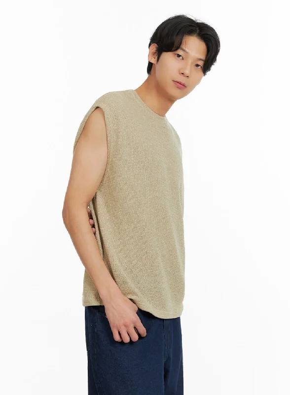 Weekend Specials to Enjoy Men's Knit Vest IA402