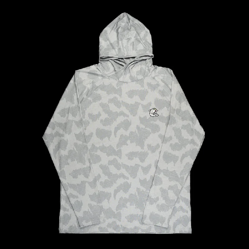 Act Fast Windowpane Camo Flipper Performance T-Shirt Hoodie