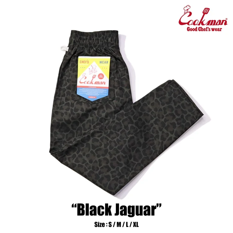 Online Only Cookman Chef Pants - Black Jaguar