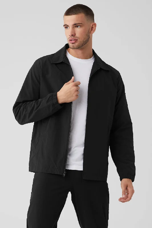 Weekend Deals That Dazzle Torrent Overshirt - Black