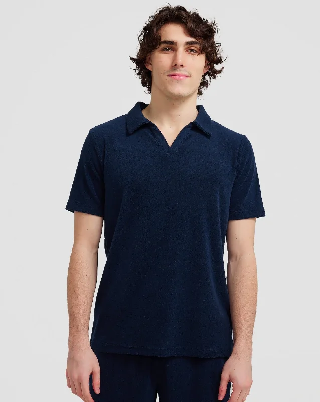 Today's Deal Terry Polo Navy