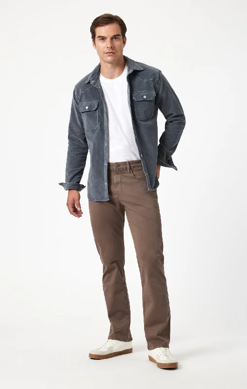 Limited Quantity MATT RELAXED STRAIGHT LEG IN BROWN CASUAL TWILL