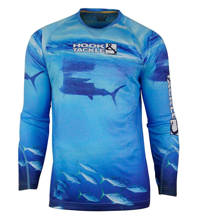 Can't Miss Men's Flying Solo L/S UV Fishing Shirt