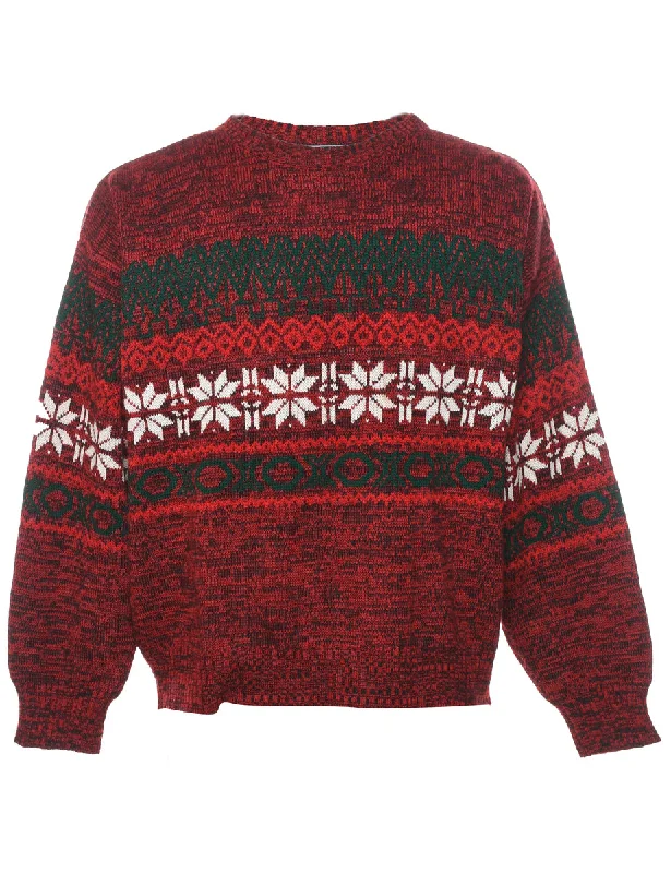 Quick Sale Van Heusen Nordic Jumper - M