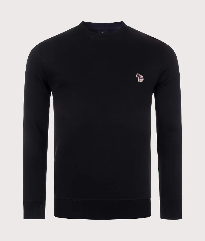 Weekend Deals That Thrill Zebra Logo Sweatshirt