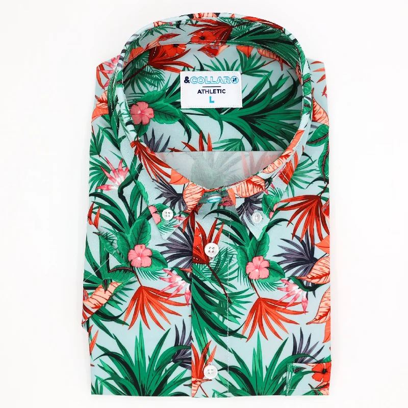 Super Bargain Range Shirt - Floral Pattern