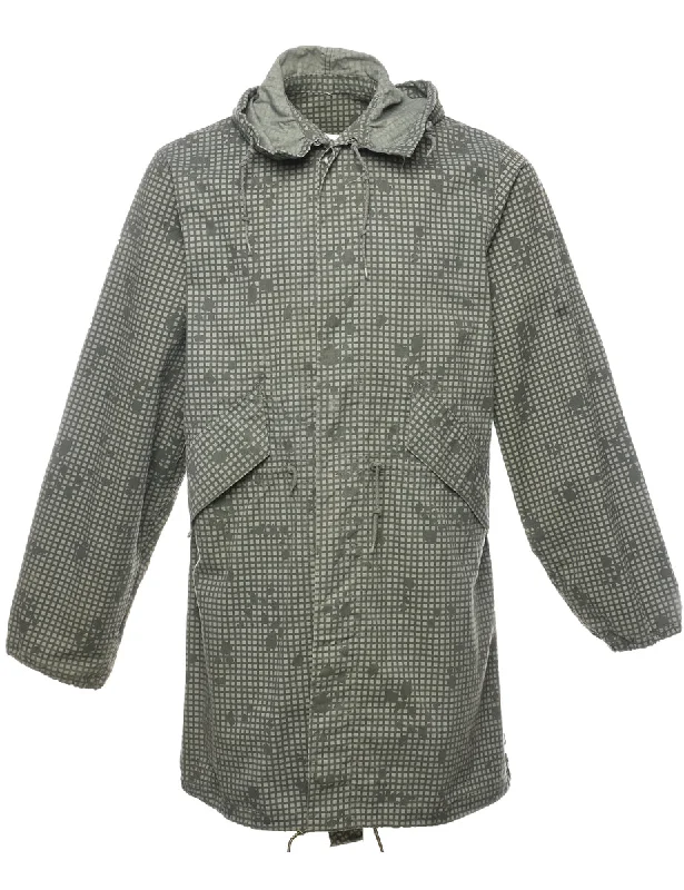 Weekend Deals That Sizzle US Army Night Camouflage Design Parka  - S