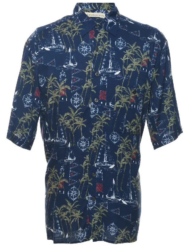 Quick Sale Tropical Hawaiian Shirt - L