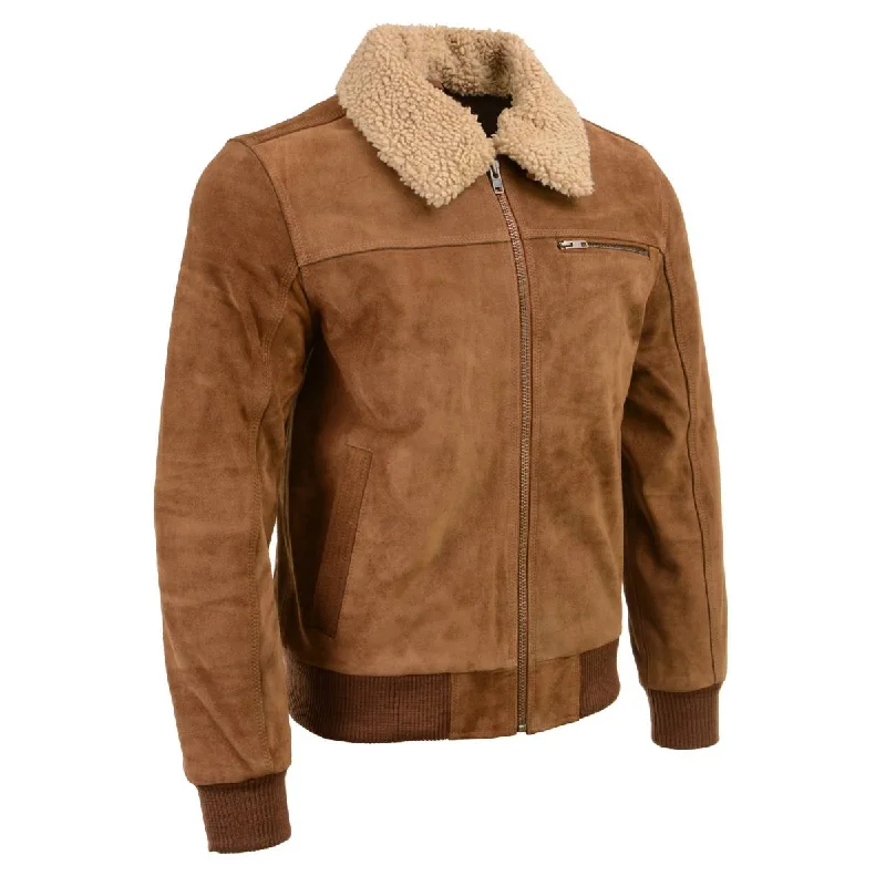 Weekend Deals to Make You Smile Milwaukee Leather Vintage SFM1818 Men's Classic Beige Suede Leather Fashion Coat Jacket w/ Front Zipper Closure Weekend Deals to Make You Smile Milwaukee Leather Vintage SFM1818 Men's Classic Beige Suede Leather Fashion Coat Jacket w/ Front Zipper Closure
