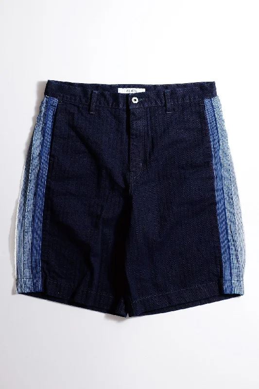 Weekend Specials to Grab SIDE OBI SHORT PANTS RINSE