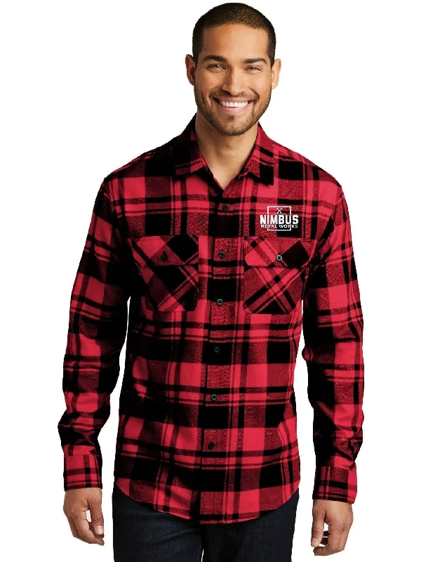 Special Offer Port Authority Plaid Flannel Shirt