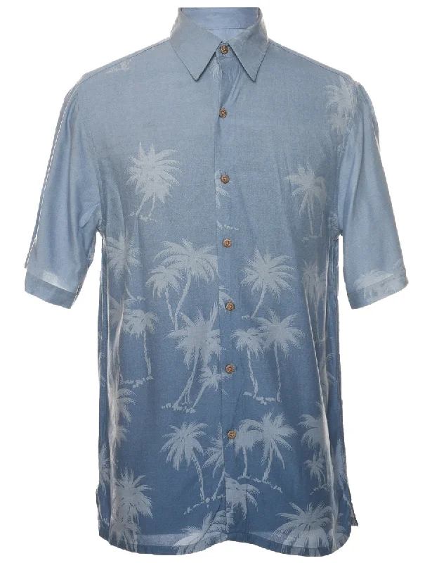 Weekend Wonders Await! Tropical Hawaiian Shirt - S