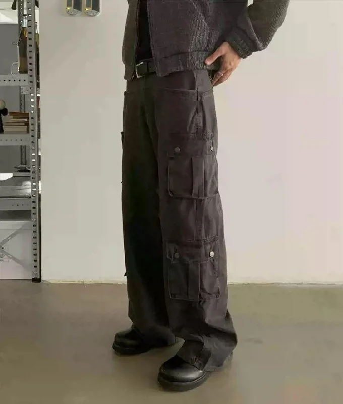 Final Sale Workwear Side Pockets Cargo Jeans