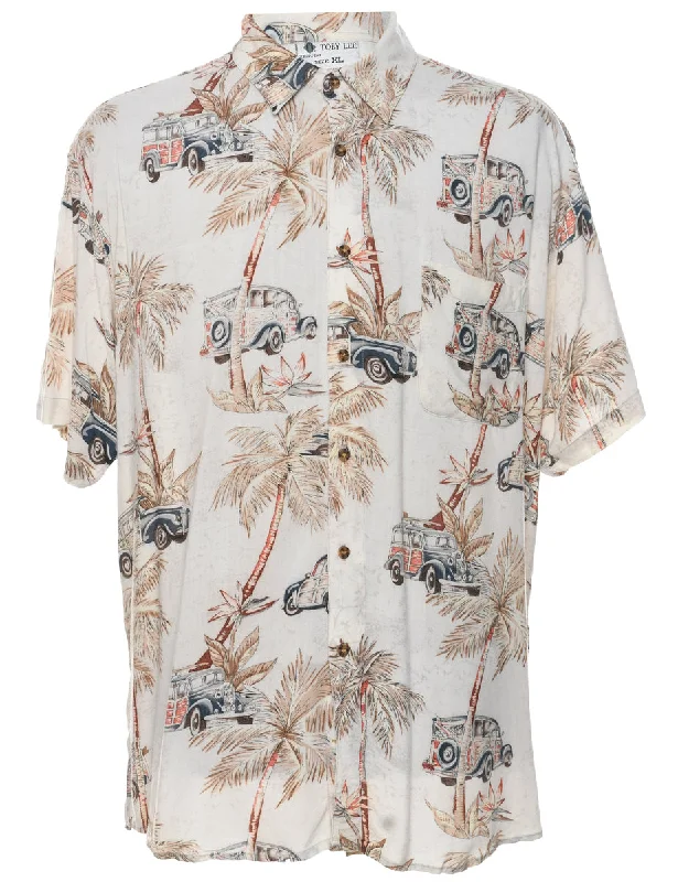 Weekend Bargains Galore Tropical Hawaiian Shirt - XL