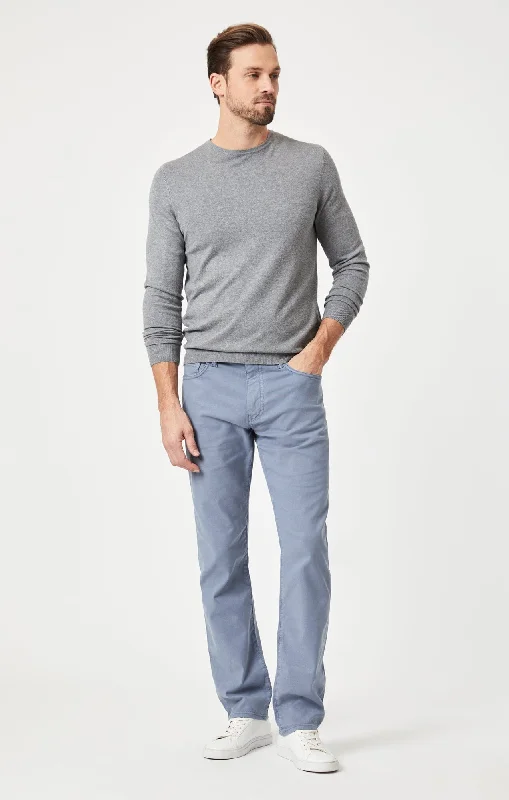 Weekend Discounts to Enjoy ZACH STRAIGHT LEG IN FLINT STONE LUXE TWILL
