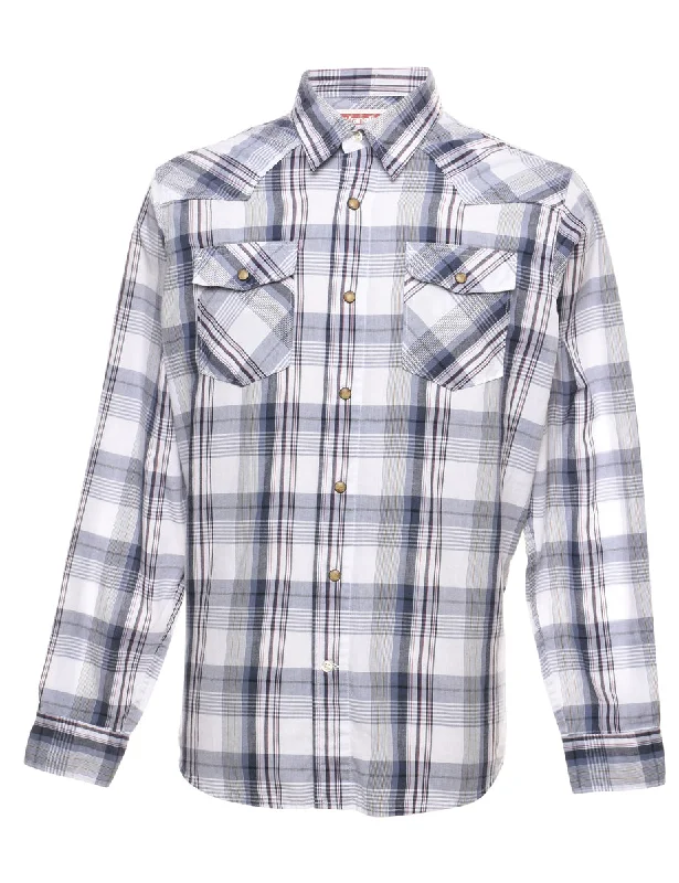 Crazy Deals Wrangler Checked Western Shirt - M