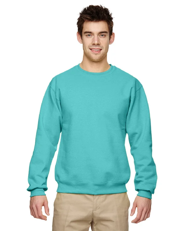 Limited Stock Jerzees 50/50 Crewneck Sweatshirt | Scuba Blue