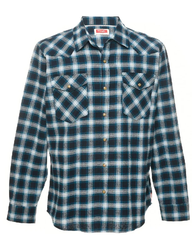Savings Spectacular Wrangler Checked Shirt - L