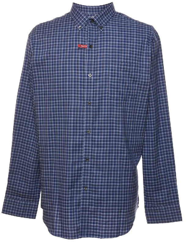 Deep Discounts Van Heusen Checked Shirt - L