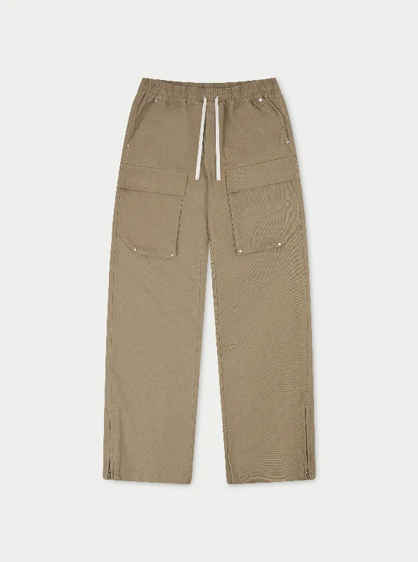 Amazing Value PEACHED TWILL STRAIGHT CARGOS - BEIGE