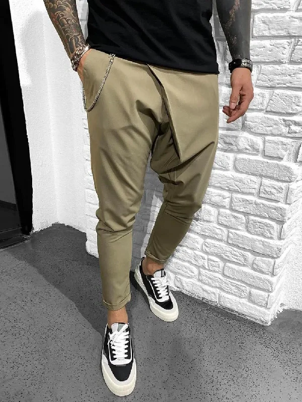 Super Bargain ASSYMMETRIC ROLL UP - MINK