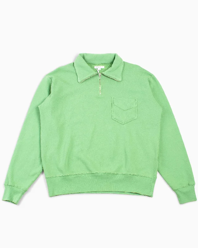 Weekend Discounts to Indulge In Lady White Co. Quarter Zip Sweatshirt Faded Green