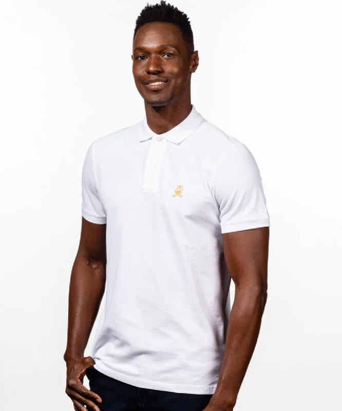 Price Drop Alert Solid White Beach Polo by EightX
