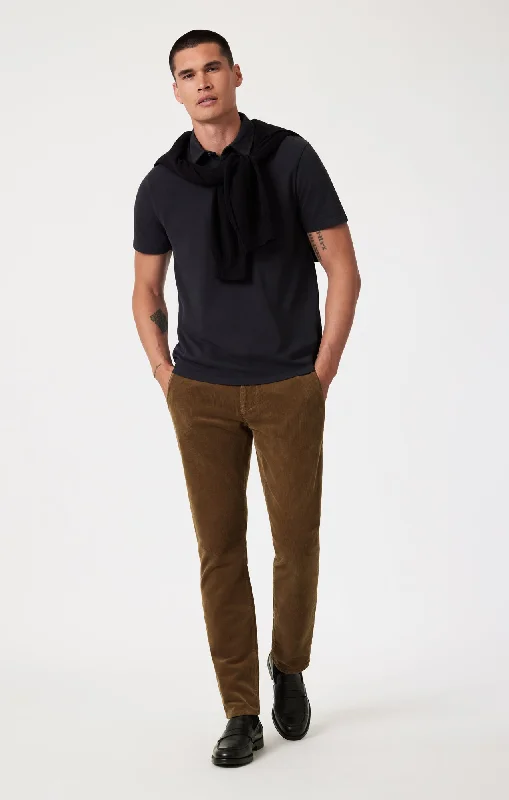 Overstock Sale MILTON SLIM STRAIGHT CHINO IN TEDDY CORD