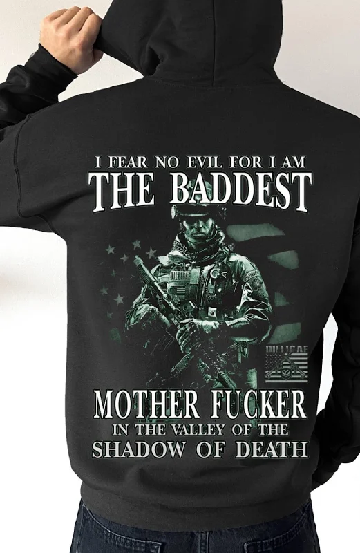 Shop and Save The Baddest Motherfucker Pullover Hoodie