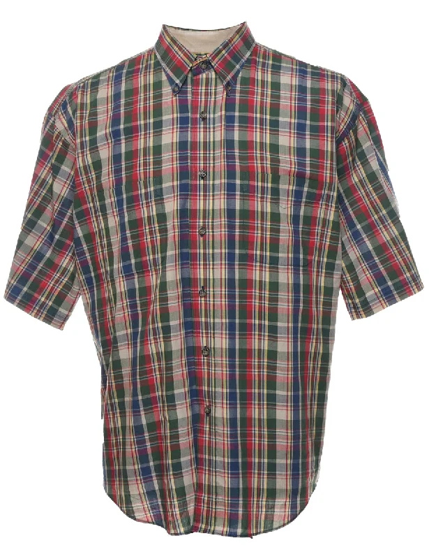 Can't Miss Van Heusen Checked Shirt - L