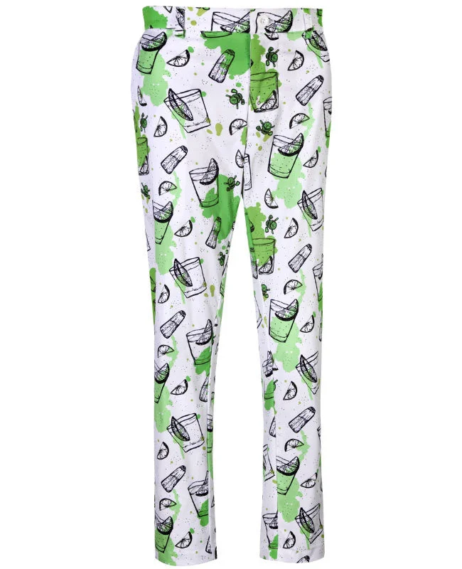 Exclusive Offer Tattoo Golf: Men's 19th Hole Cool Stretch Golf Pants- Green