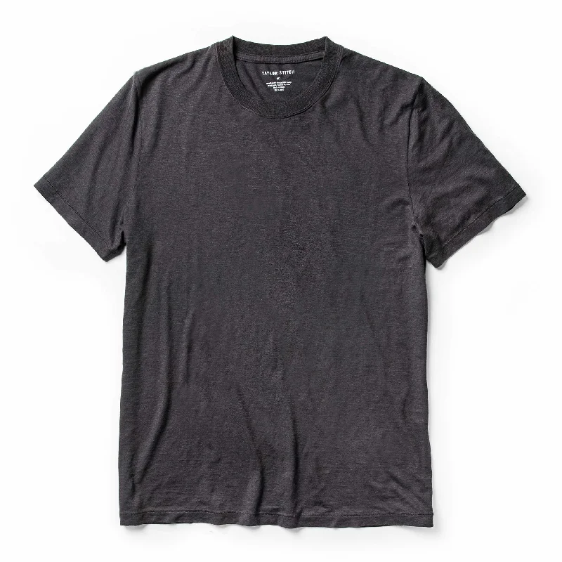 Huge Discounts The Cotton Hemp Tee in Charcoal