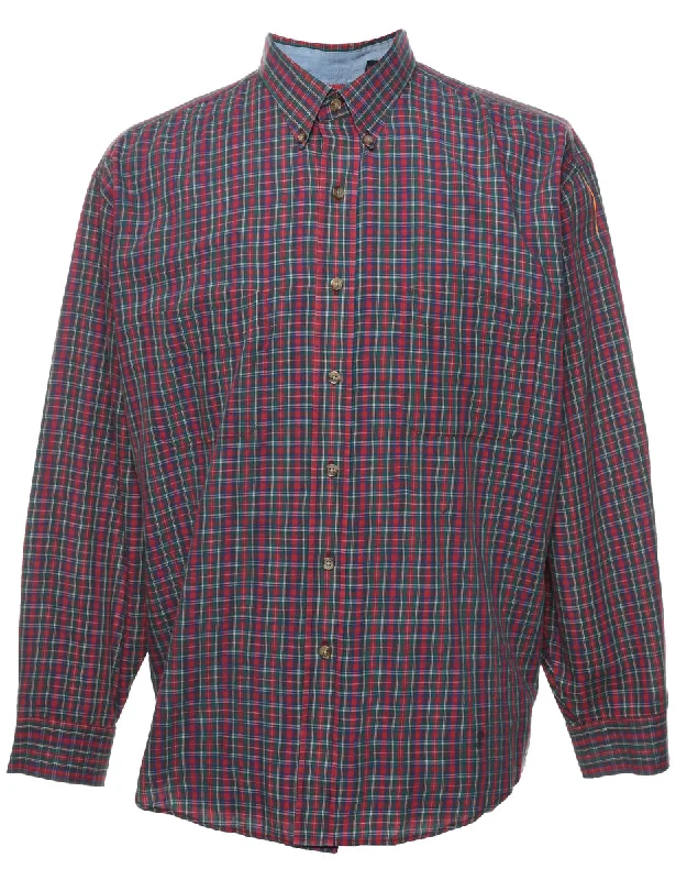 Closeout Van Heusen Checked Shirt - L