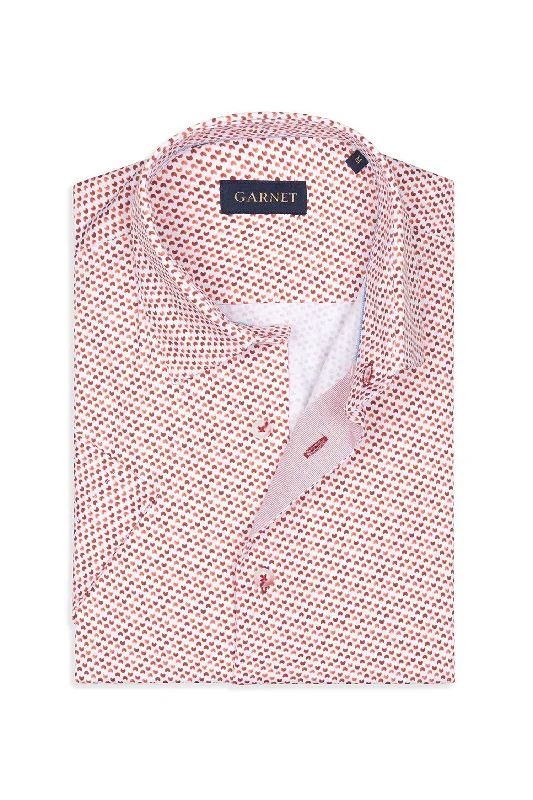 Year-End Deals Stretch Printed Moon Shirt