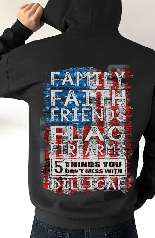 Clearance Sale 5 things you never mess with Pullover Hoodie