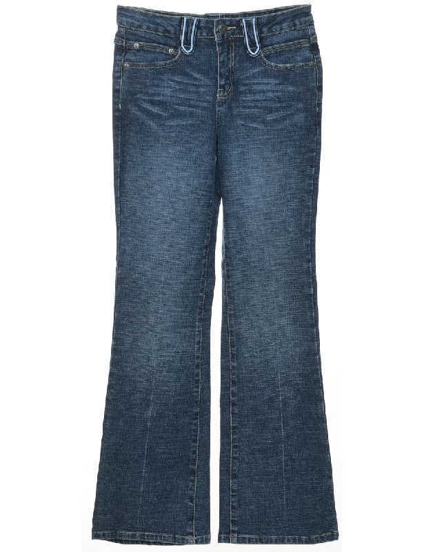 Huge Savings Y2K Low Rise Flared Jeans - W27 L29